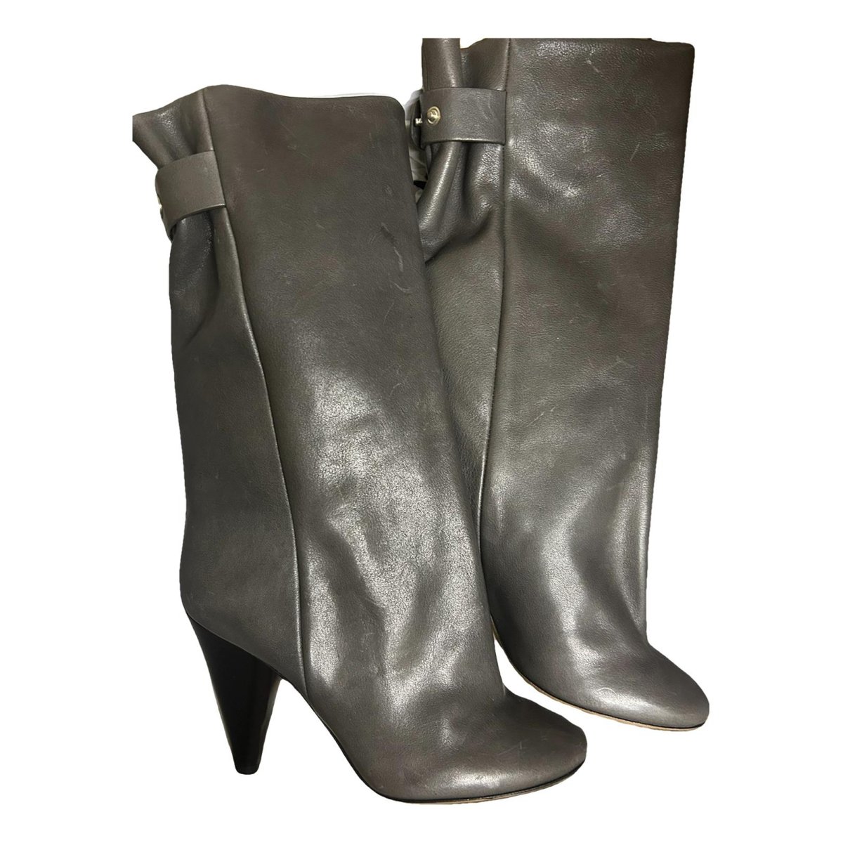Lakfee leather boots