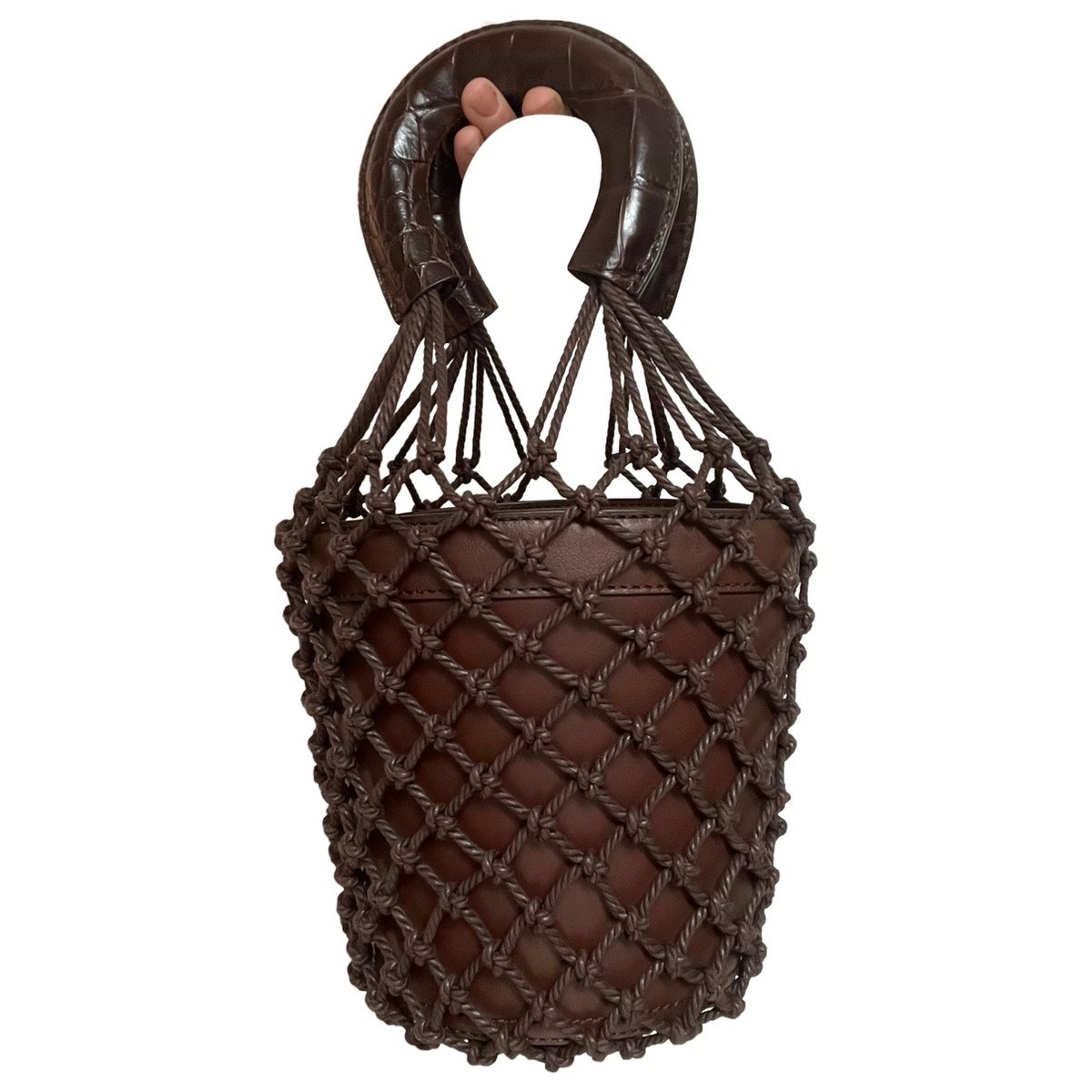 Moreau leather handbag
