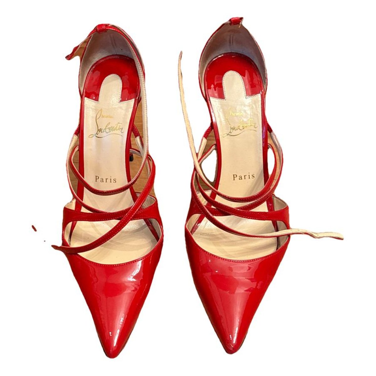 Fliketta patent leather heels