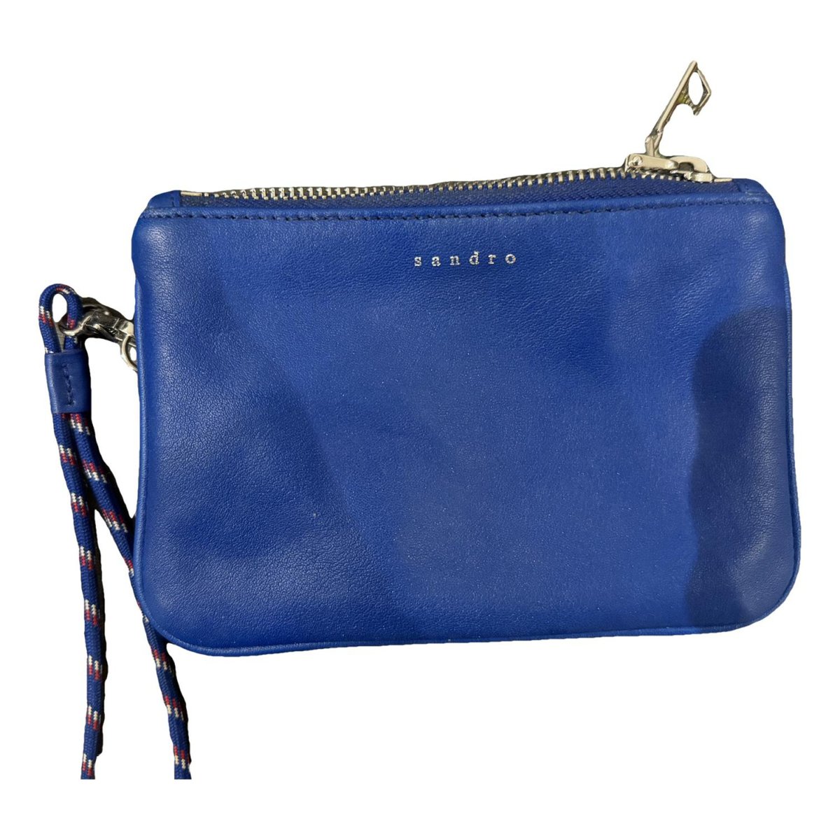 Addict leather clutch bag