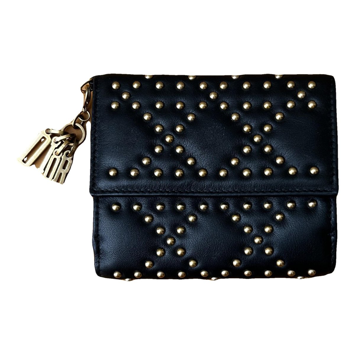 Lady Dior leather purse