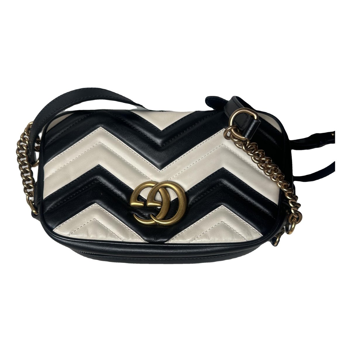 GG Marmont Chain Matelasse leather handbag