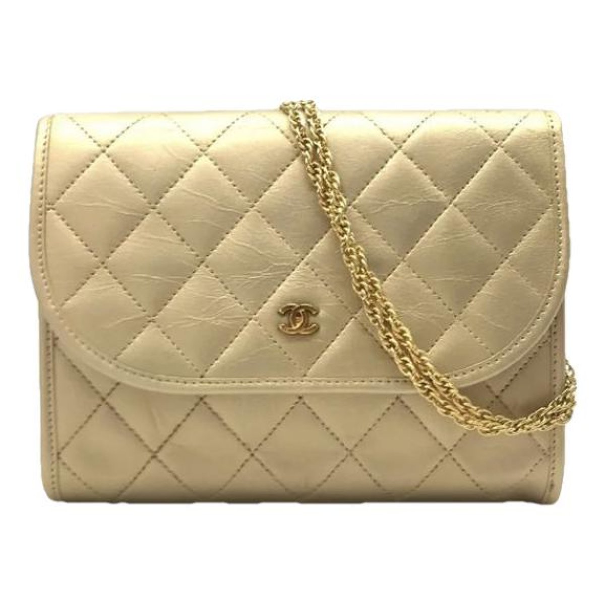 Trendy CC Flap leather handbag