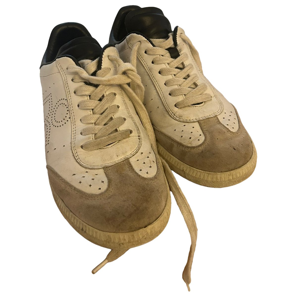 Bryce leather trainers