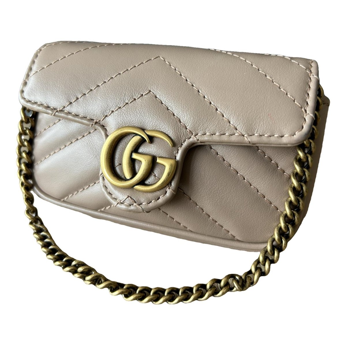 GG Marmont Flap leather crossbody bag