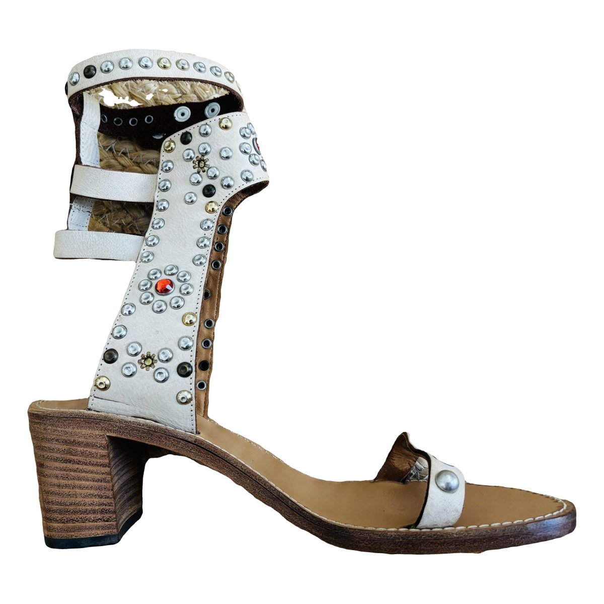 Caroll leather sandals