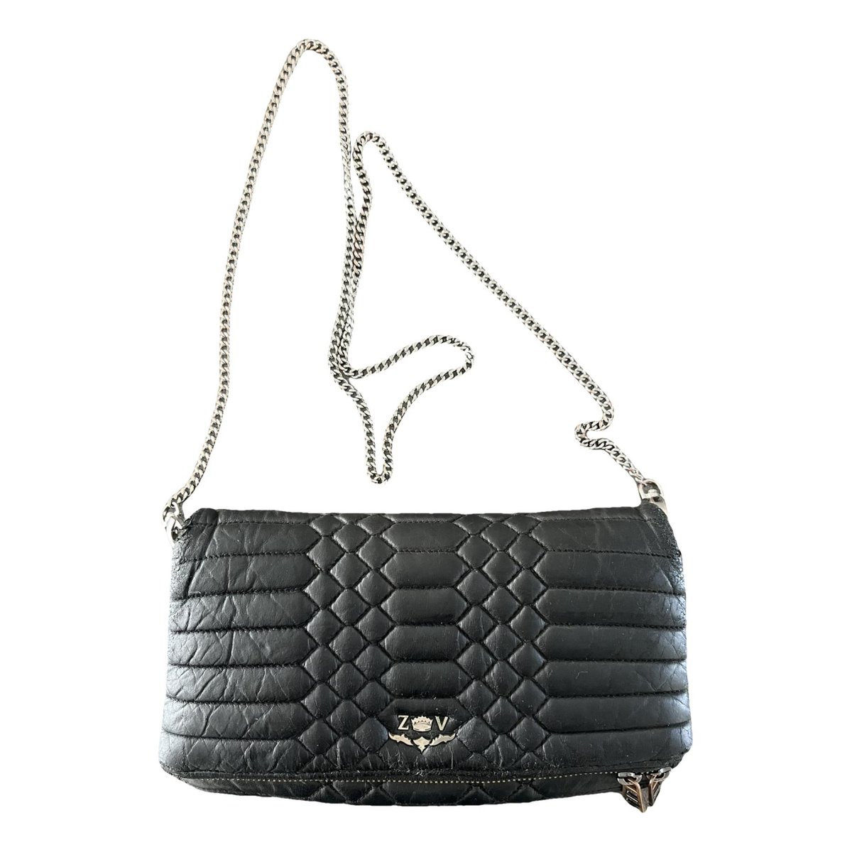 Rock leather crossbody bag
