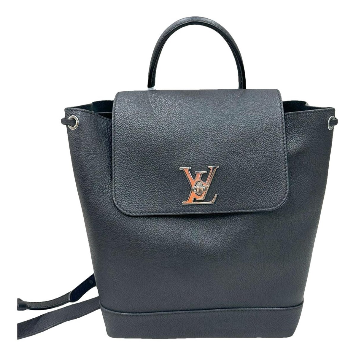 Lockme leather backpack