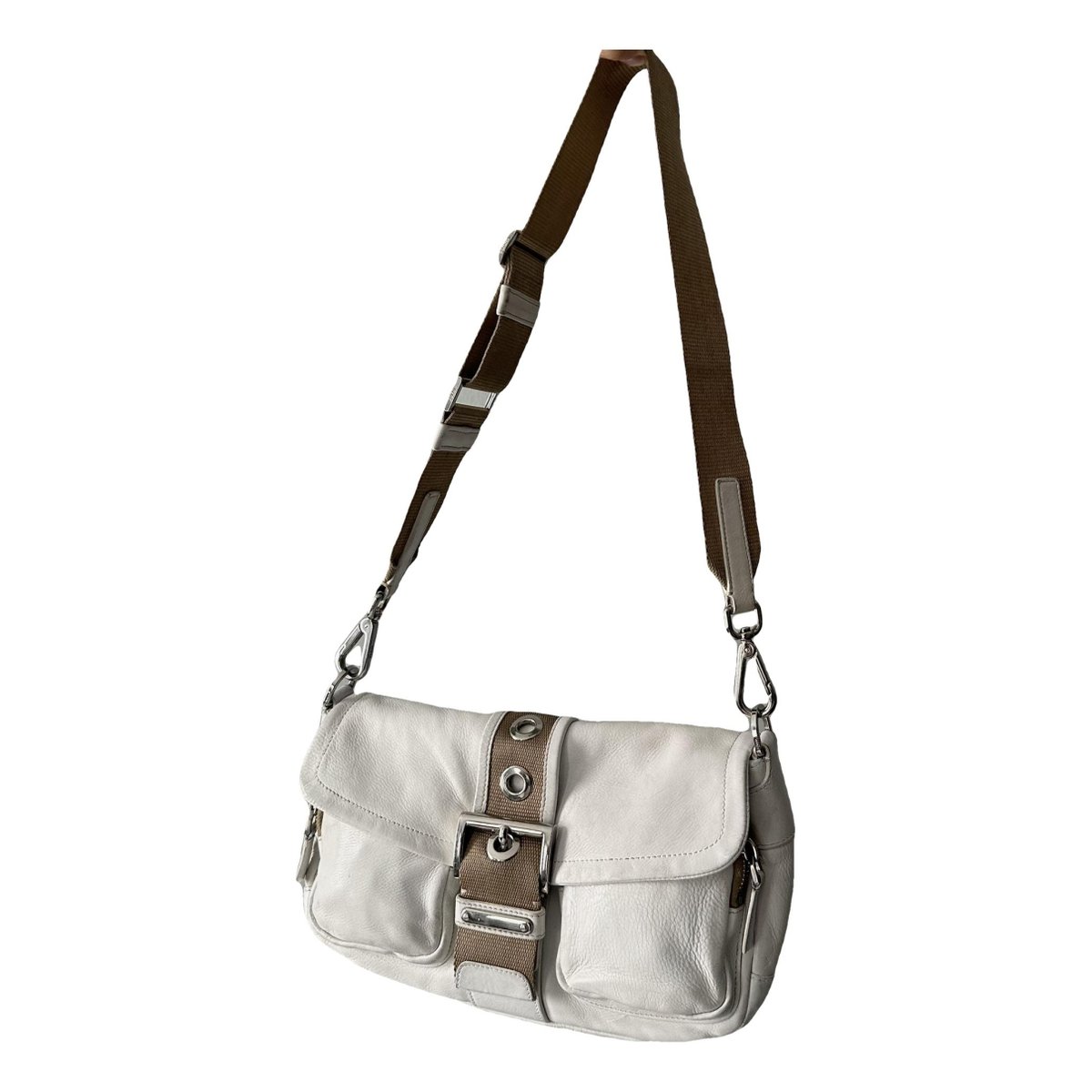 Prada Pocket leather crossbody bag