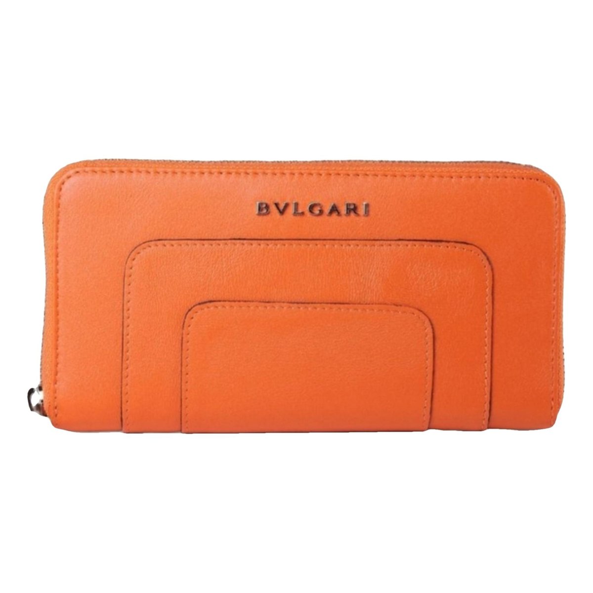 Serpenti leather wallet
