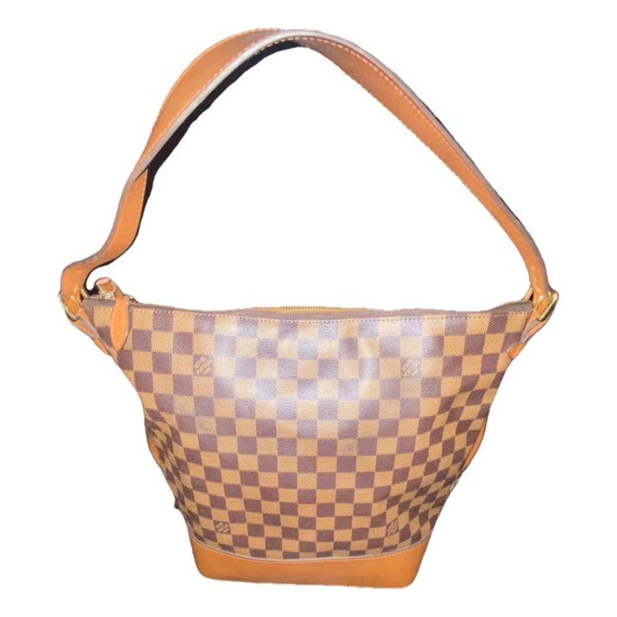 Ambre leather handbag