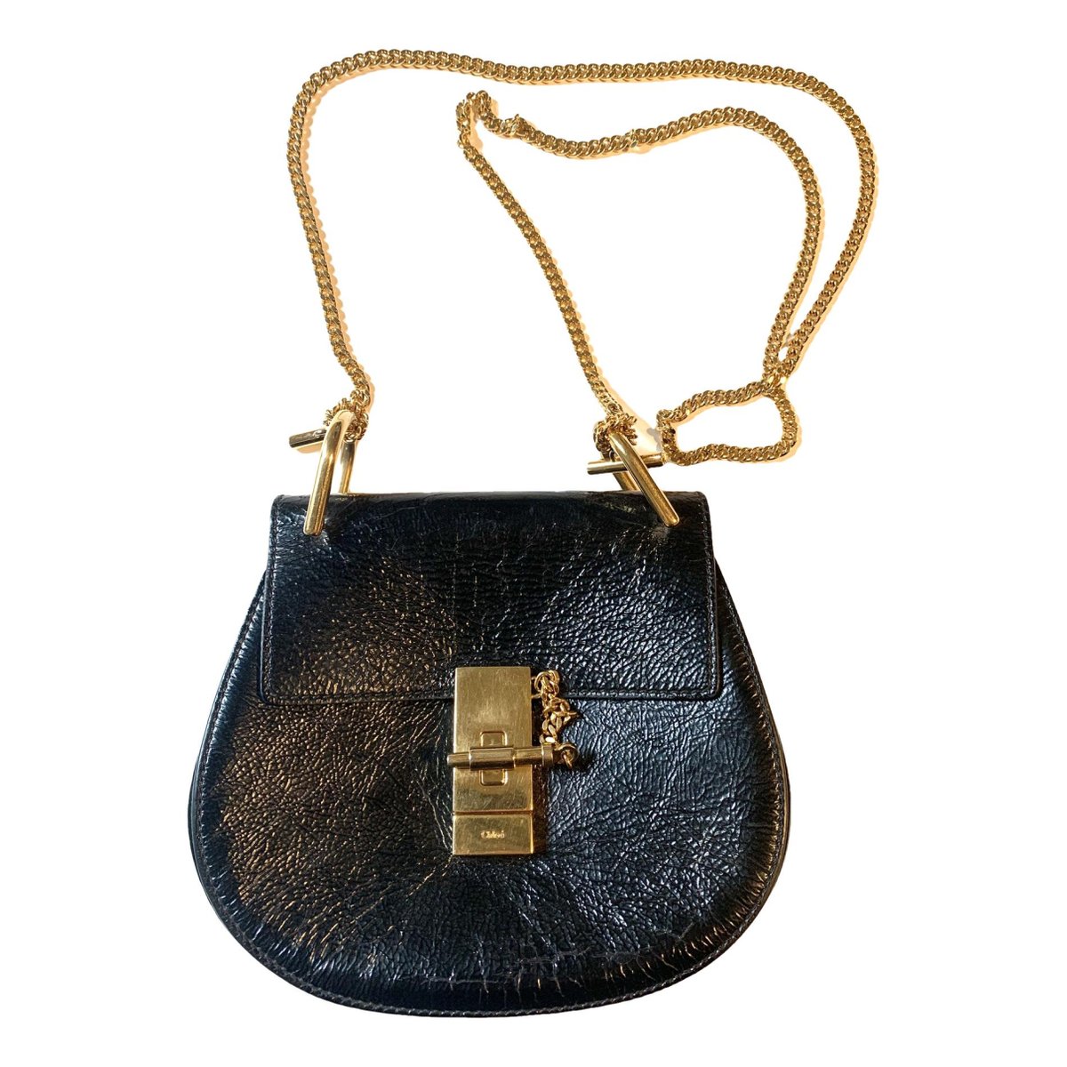 Drew leather crossbody bag