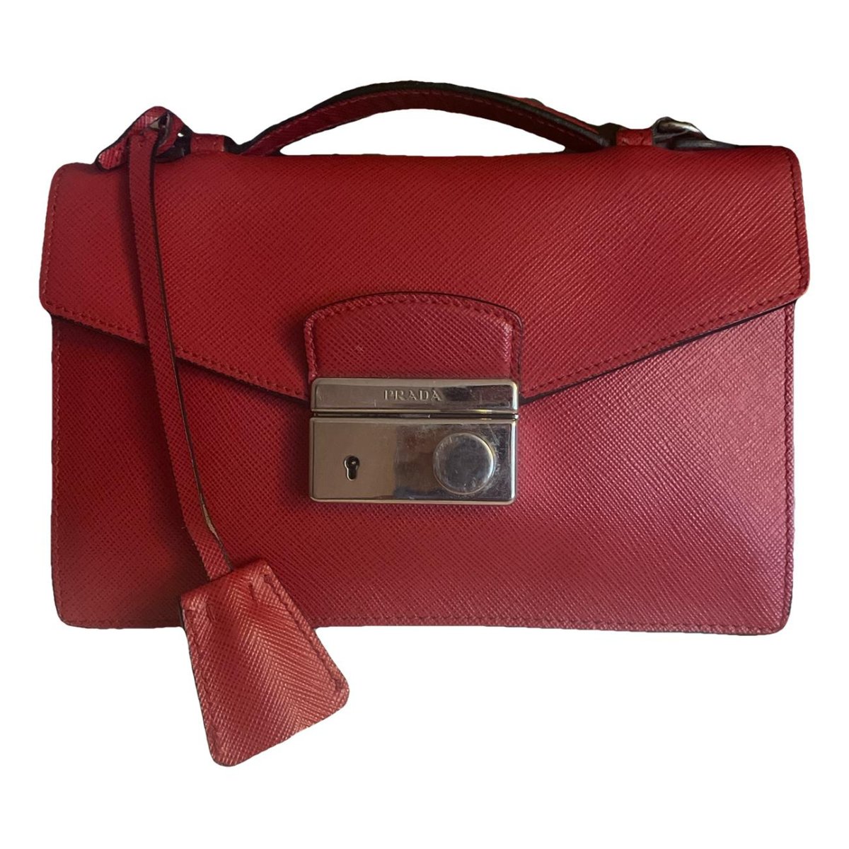 Sound leather handbag