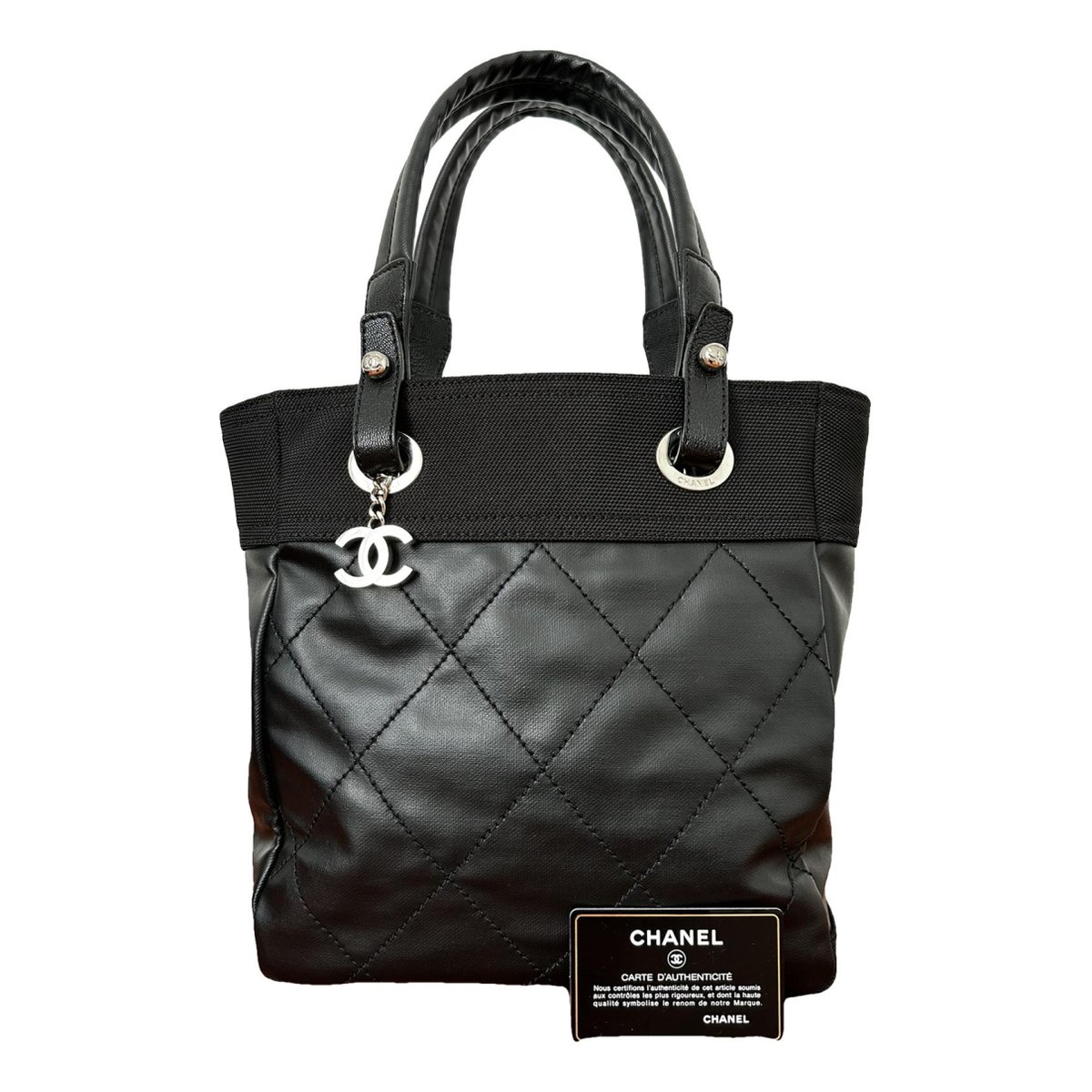 Paris-Biarritz leather handbag