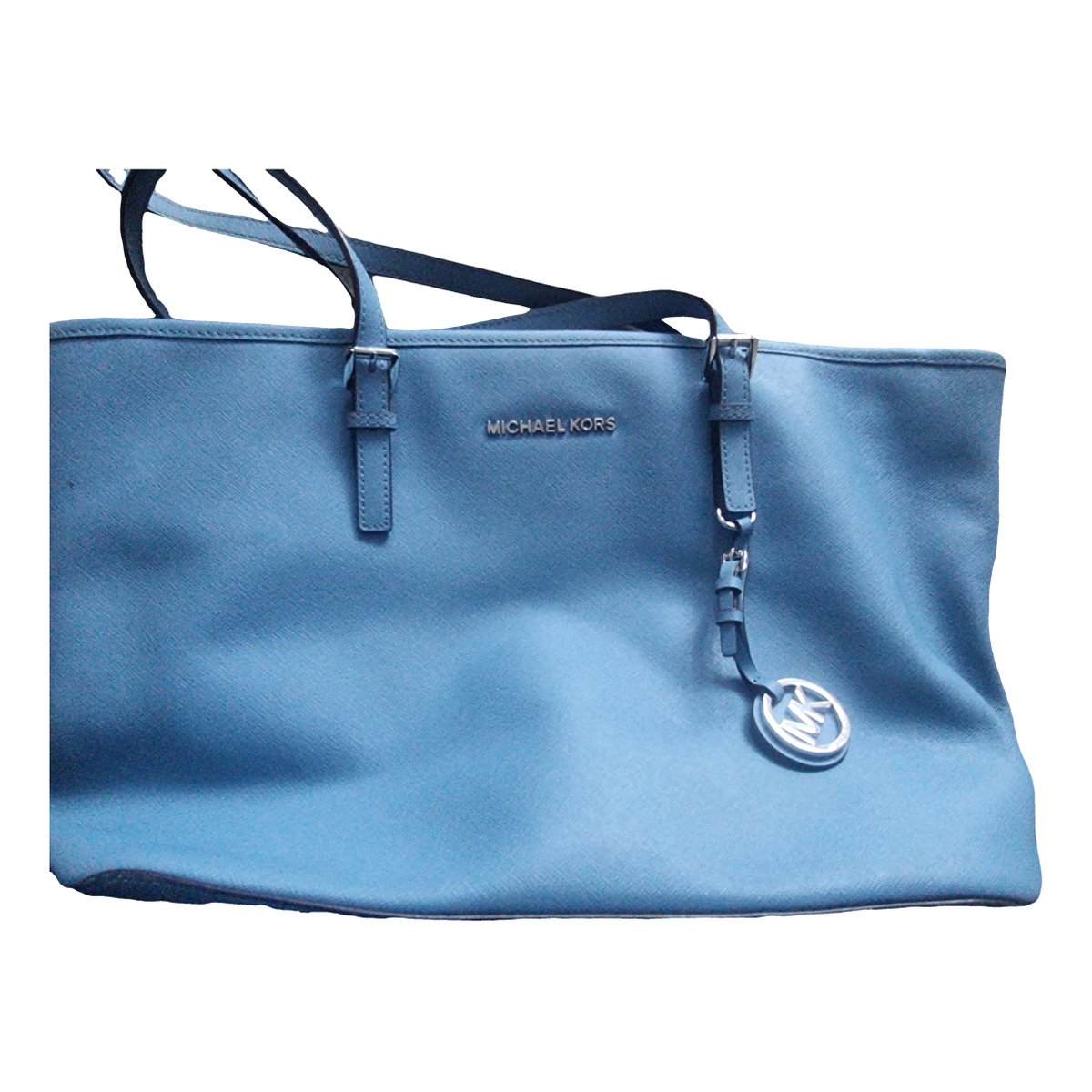 Leather tote