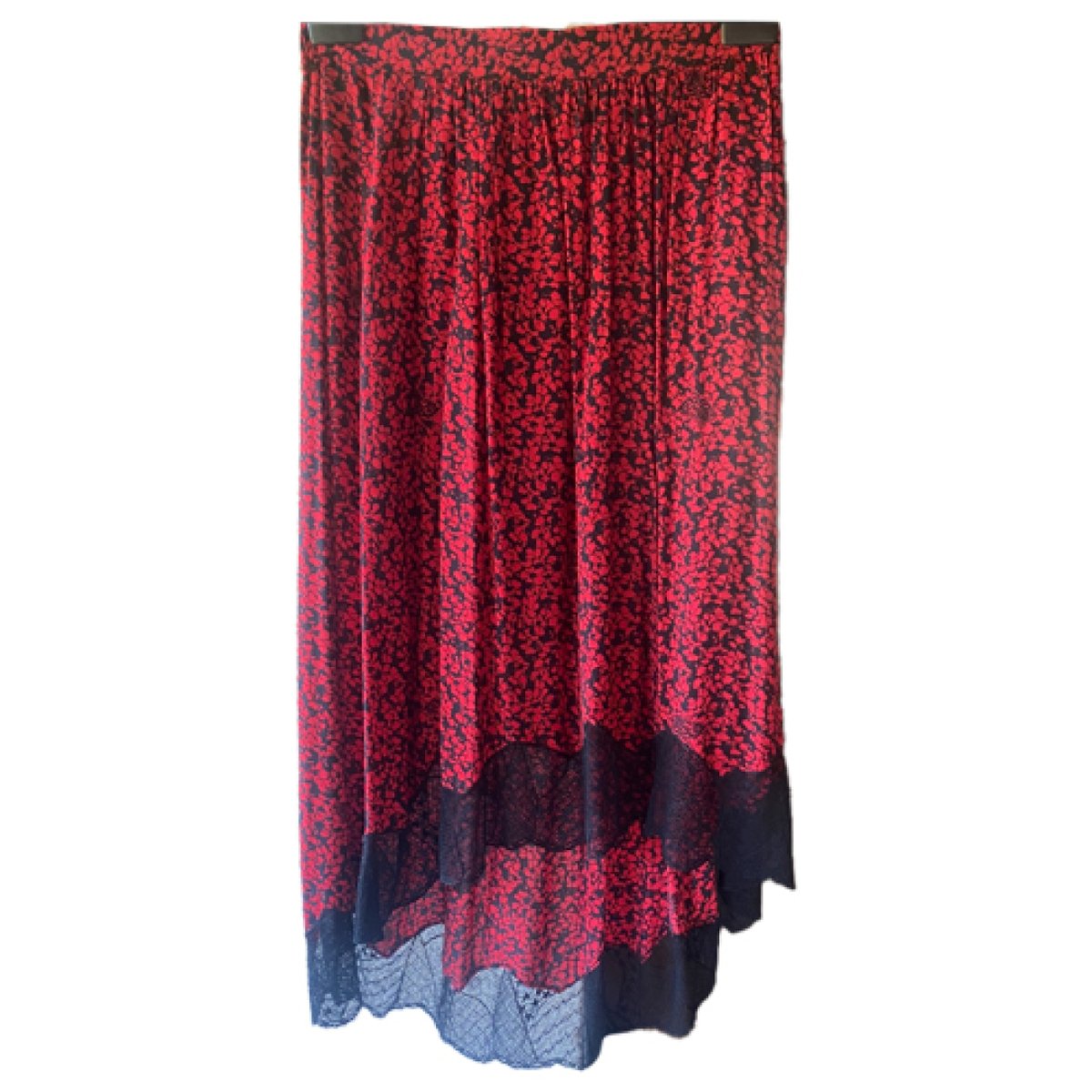 Spring Summer 2020 silk maxi skirt