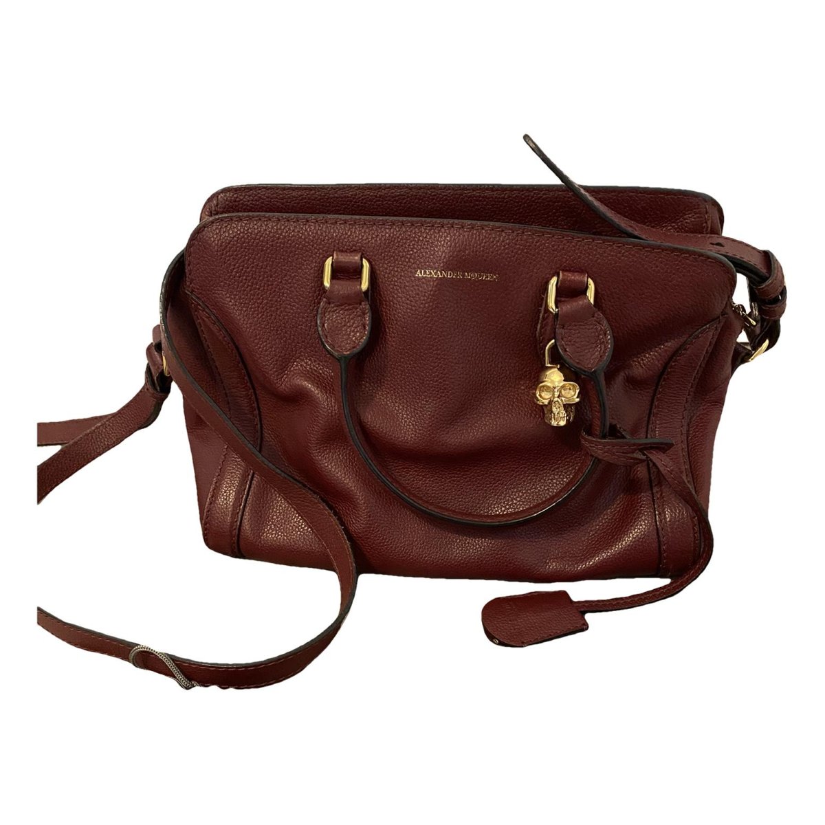 Zippé leather crossbody bag