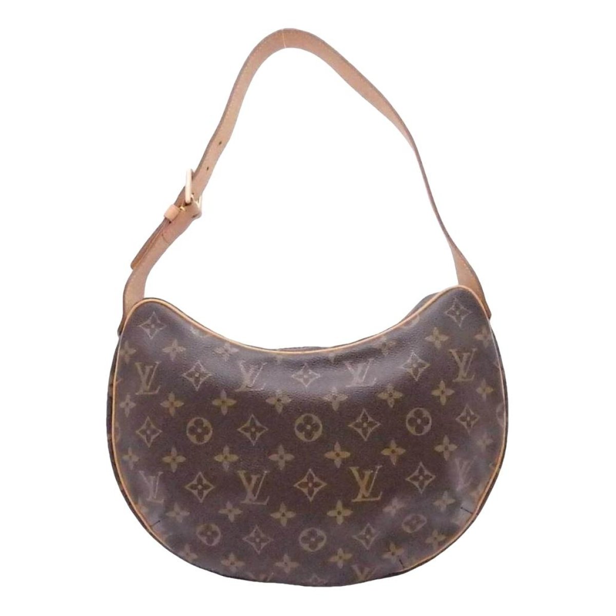 Croissant leather handbag