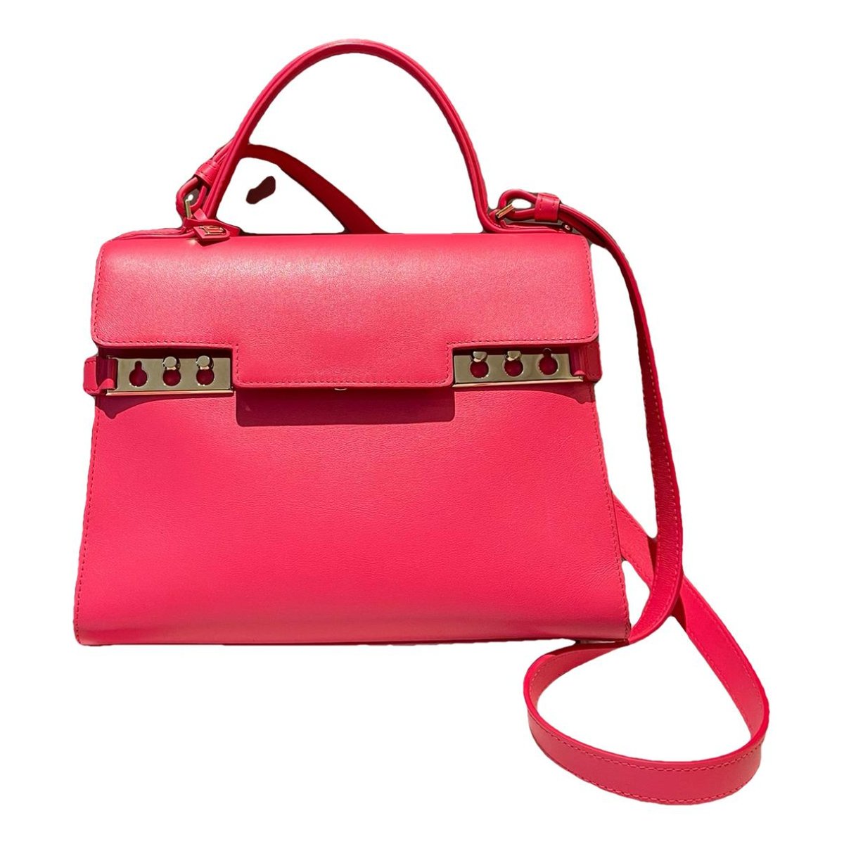 Tempête leather handbag