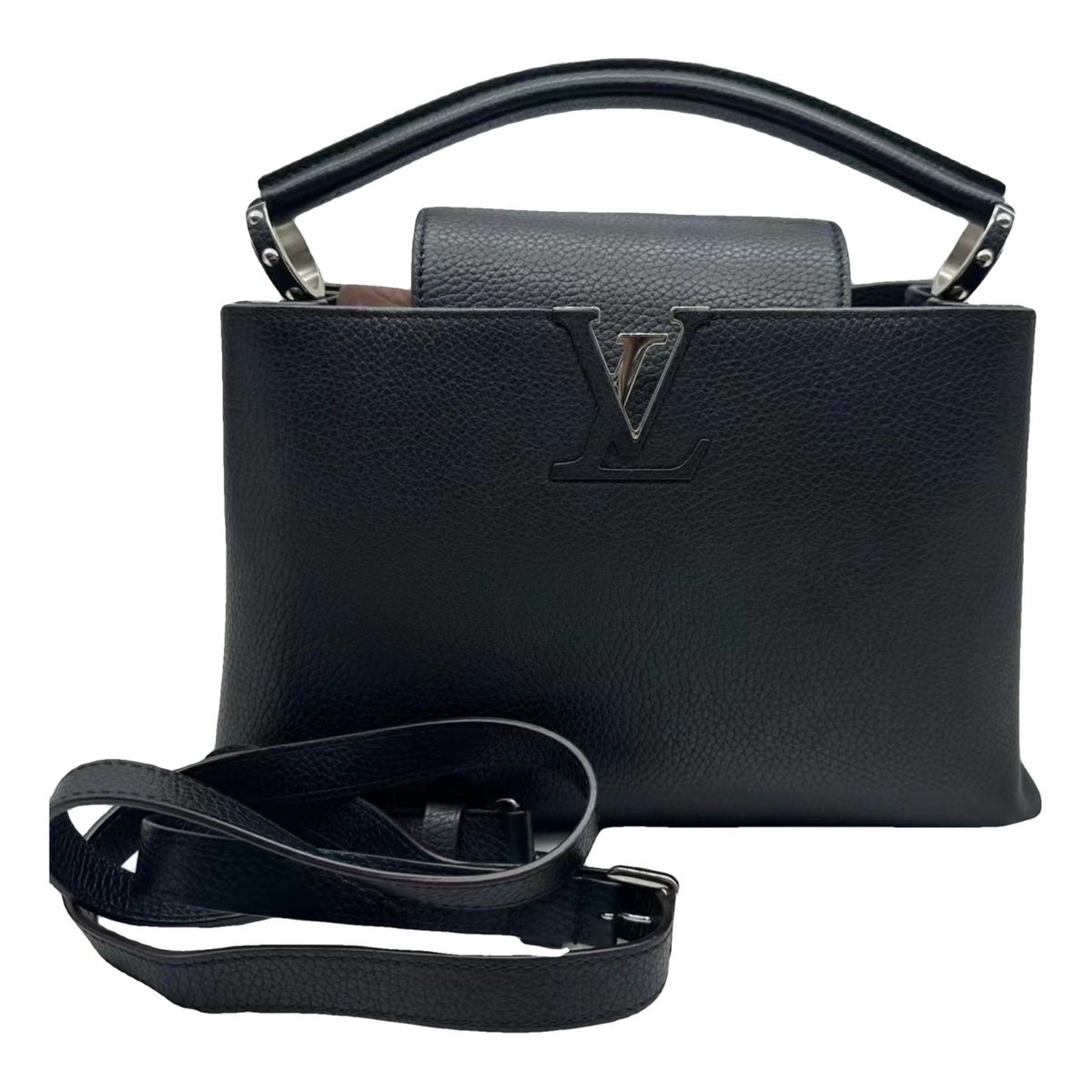 Capucines leather handbag