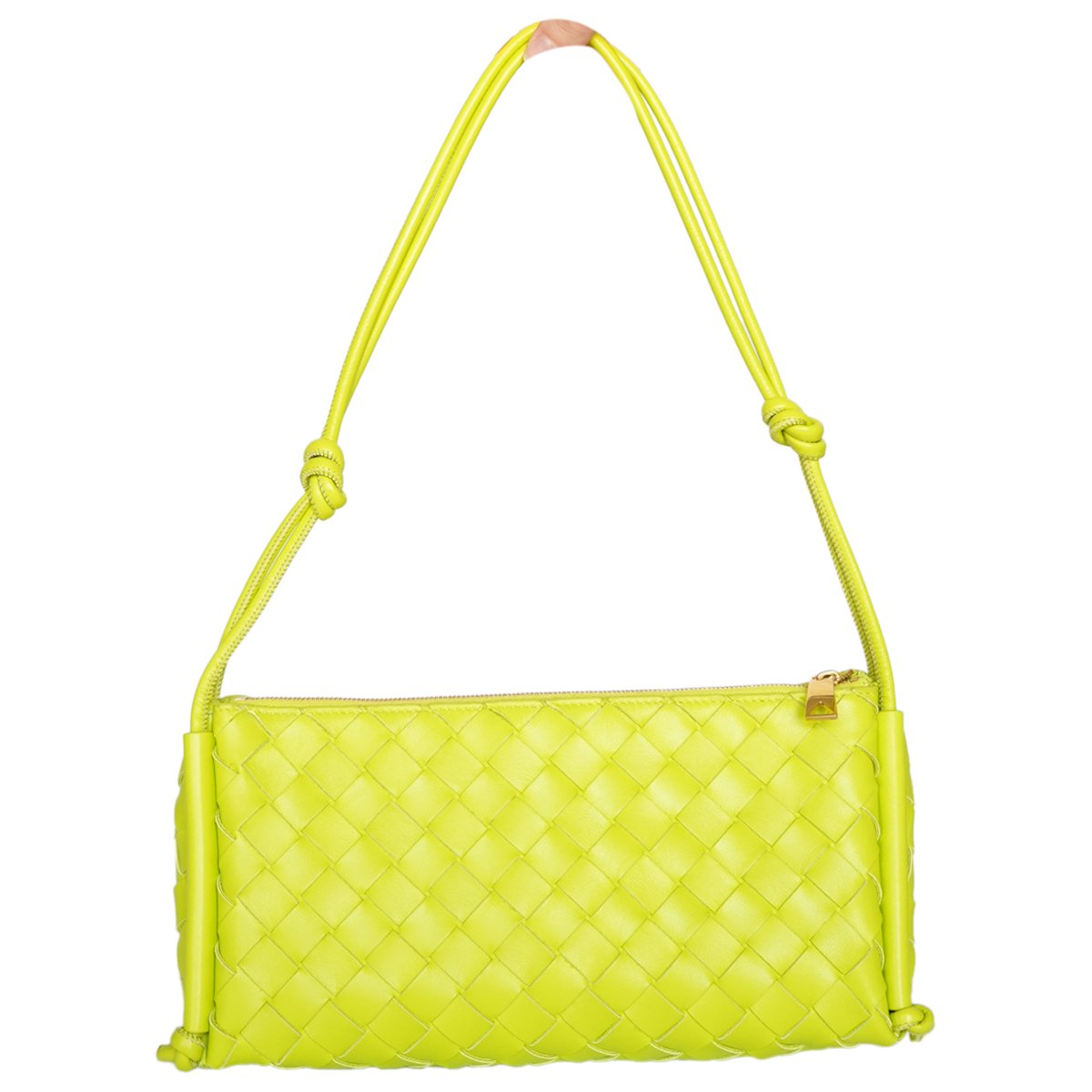 Loop leather handbag