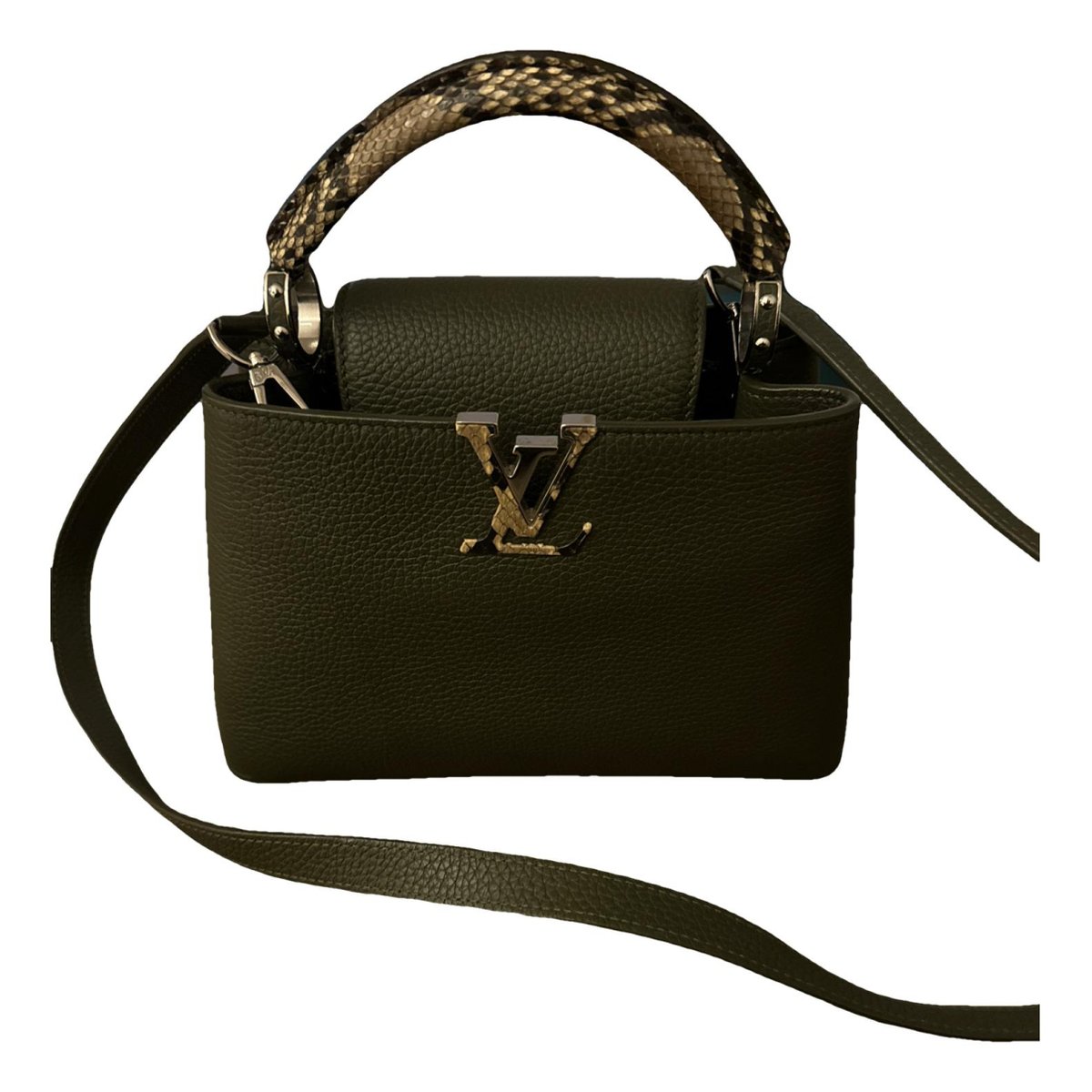Capucines leather handbag
