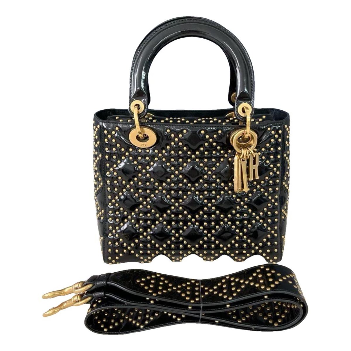 Lady Dior leather handbag