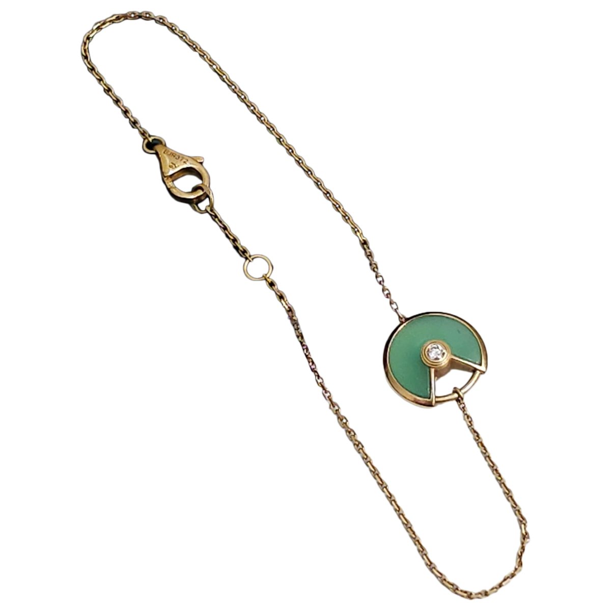 Amulette yellow gold bracelet