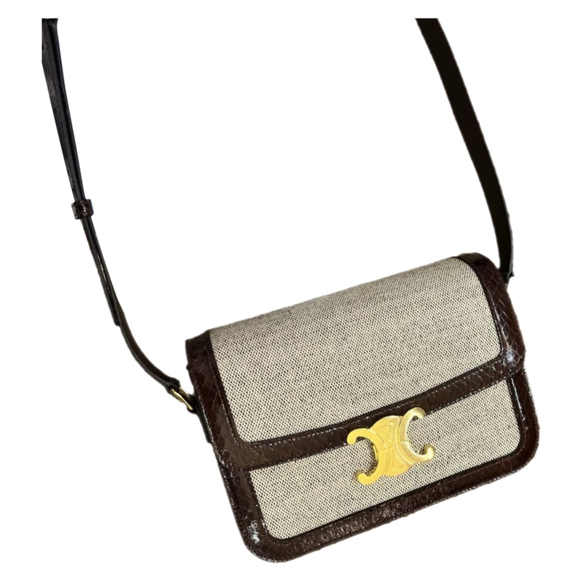 Triomphe cloth handbag
