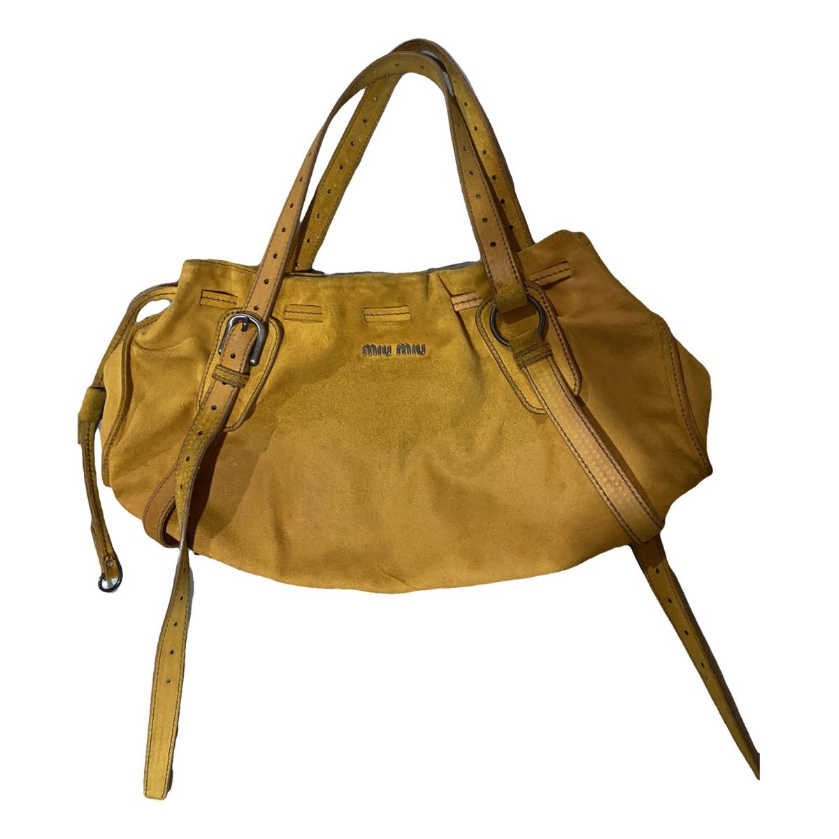 Bow bag leather handbag