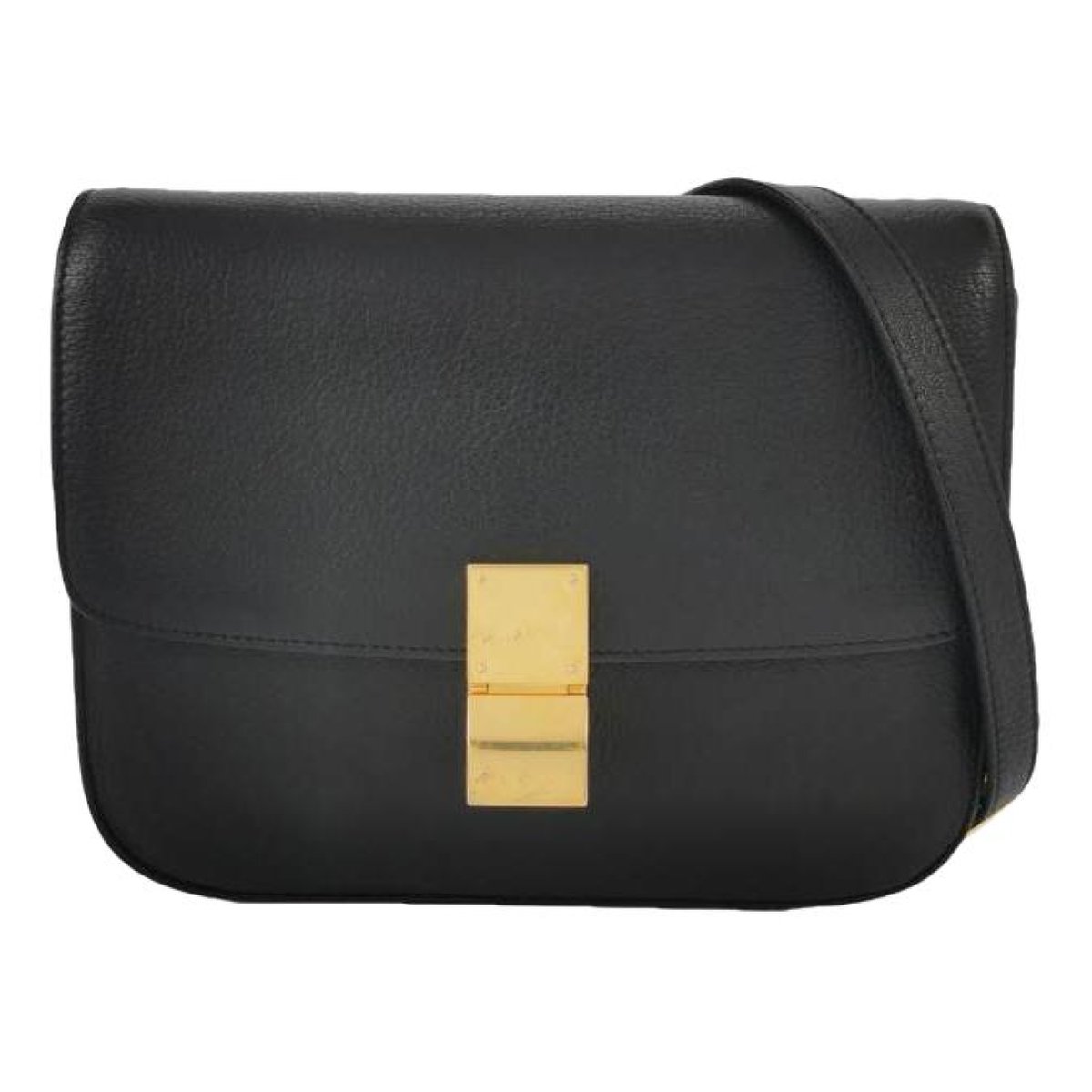 Classic leather crossbody bag
