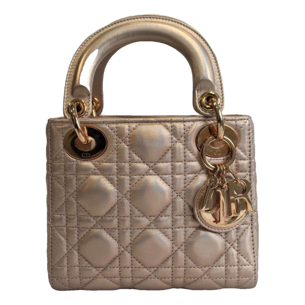 Lady Dior leather handbag