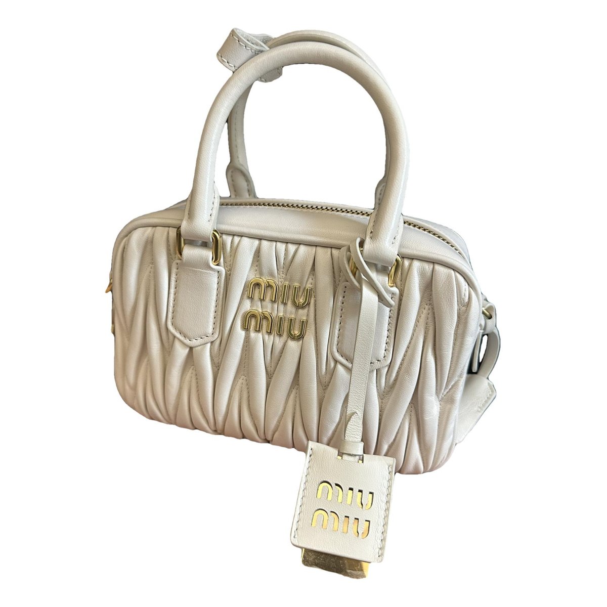 Arcadie leather handbag