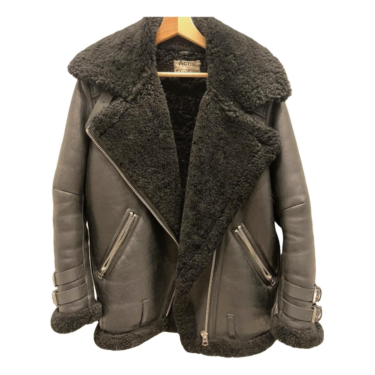 Velocite leather biker jacket