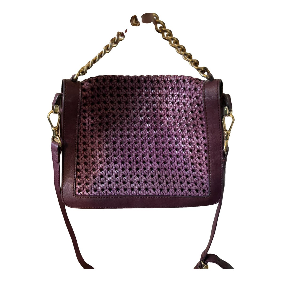 Falabella vegan leather clutch bag