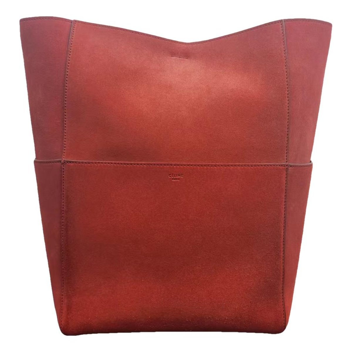 Seau Sangle leather tote