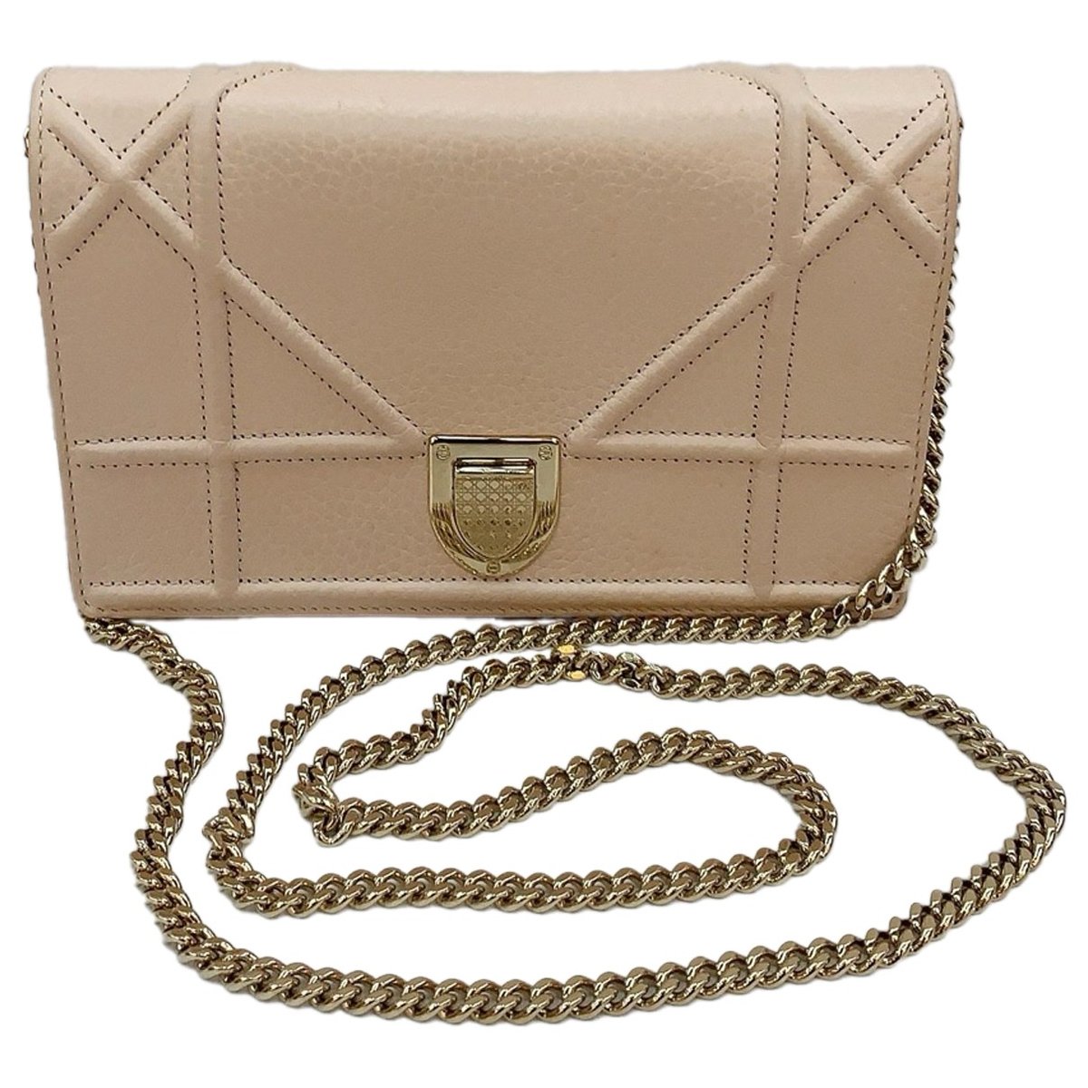 Diorama leather crossbody bag