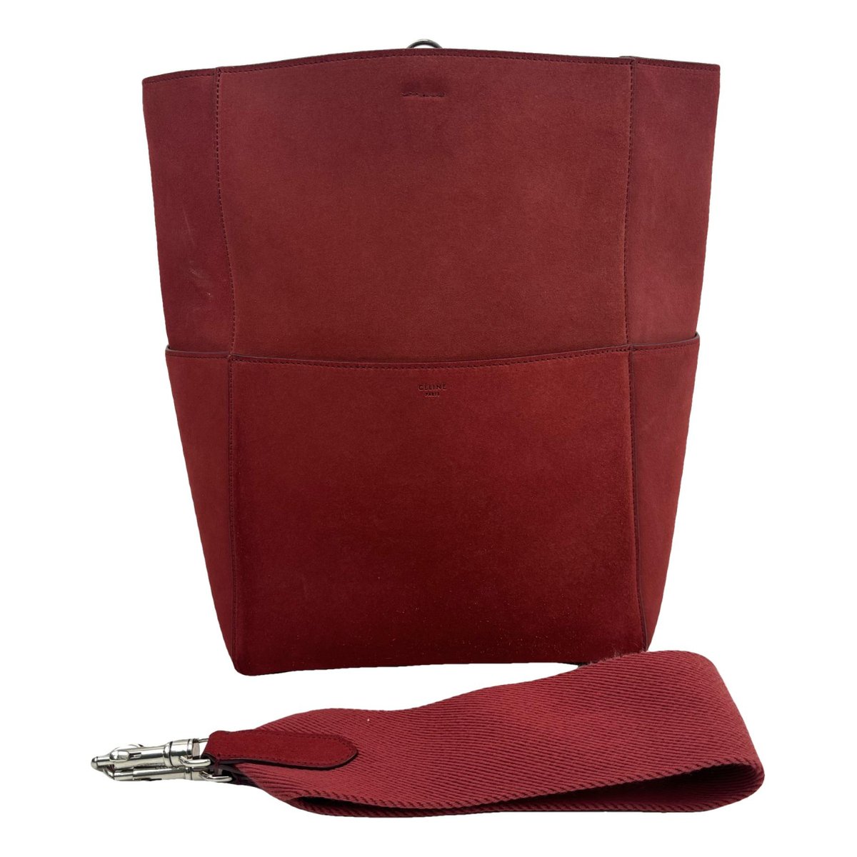 Seau Sangle leather tote