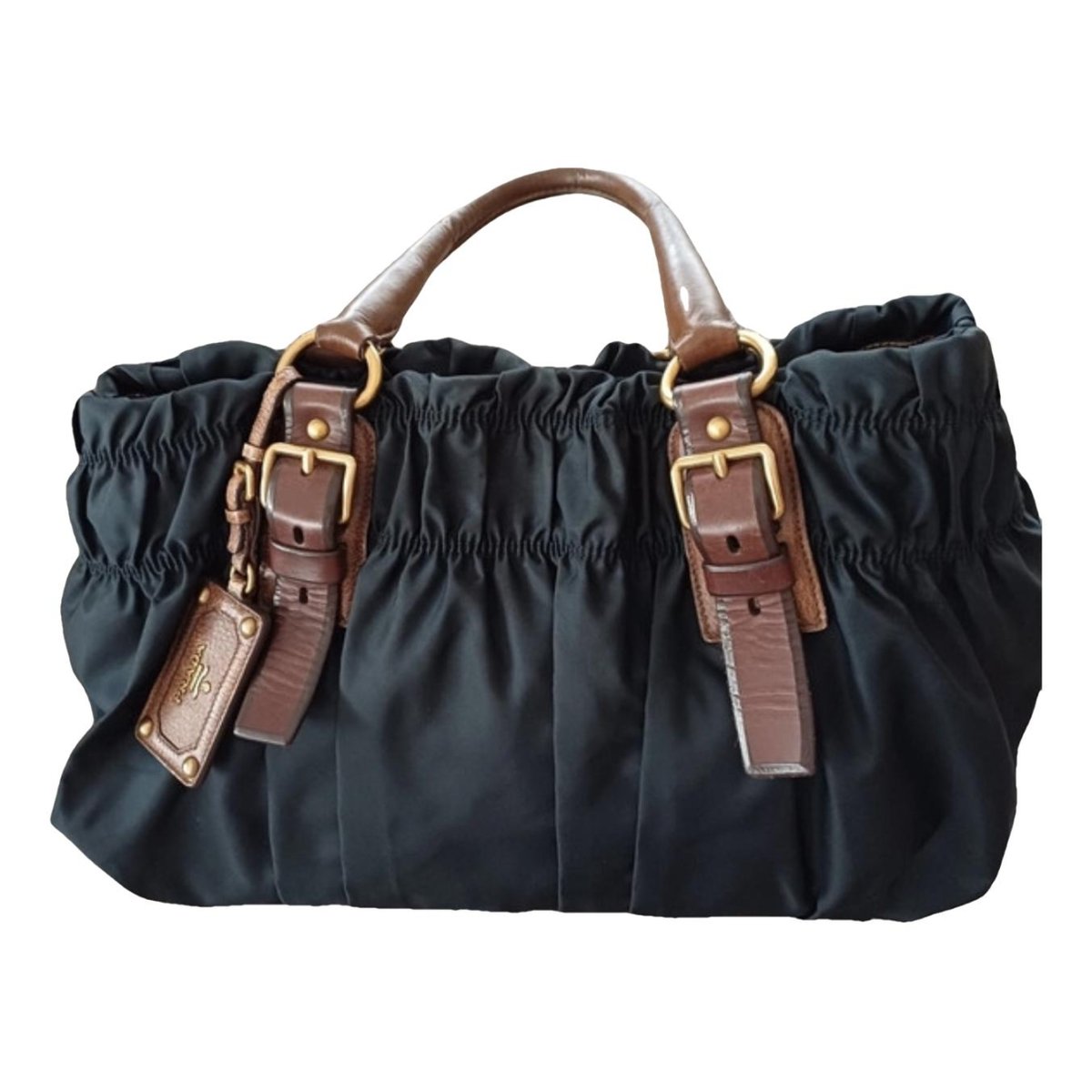 Ouverture leather handbag