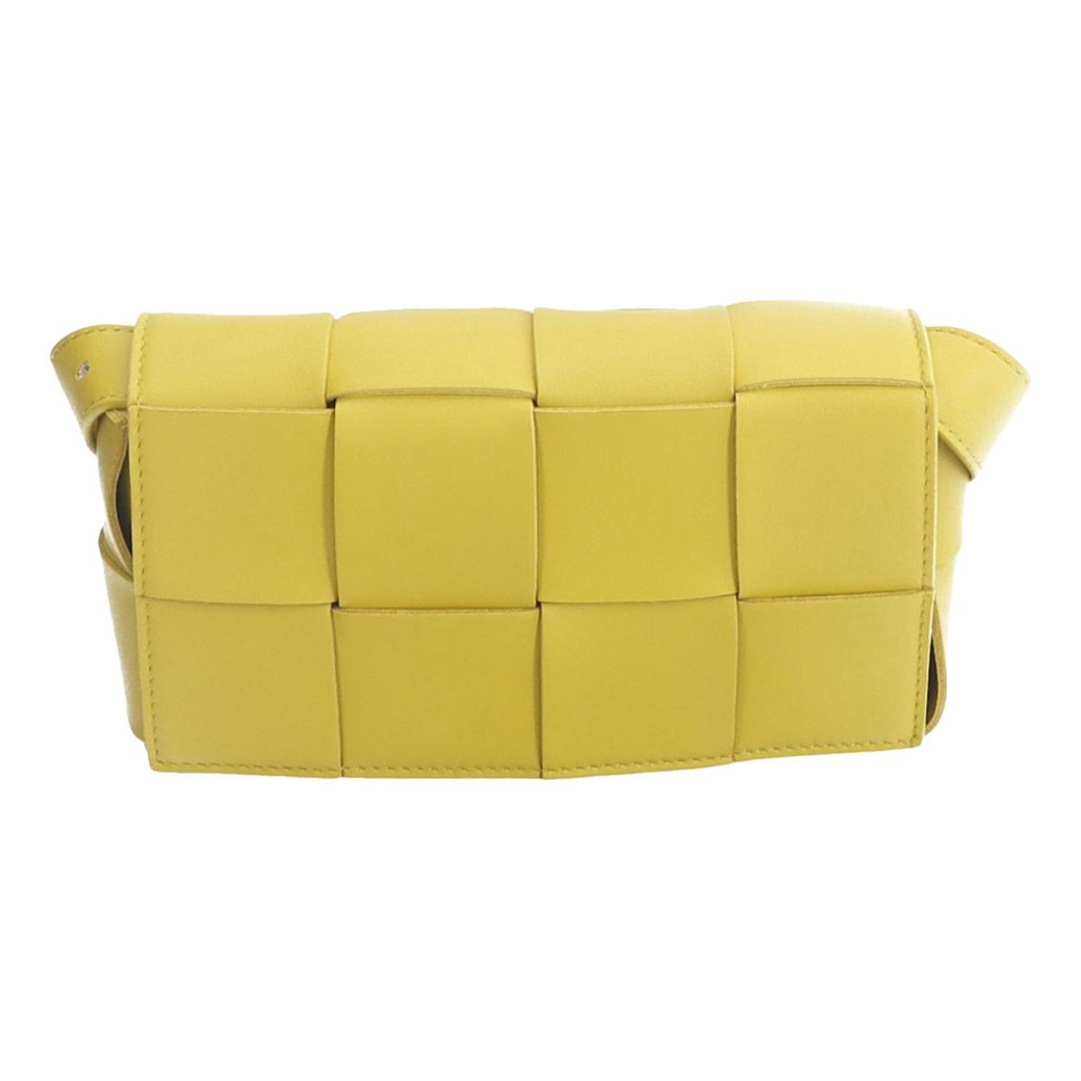 Cassette leather handbag