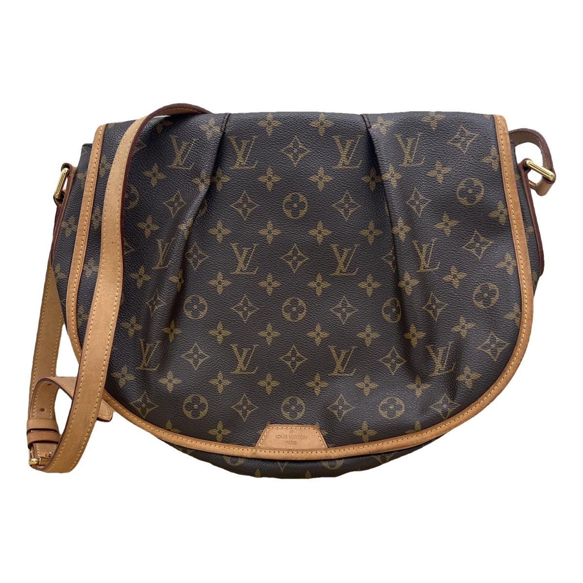Menilmontant leather crossbody bag