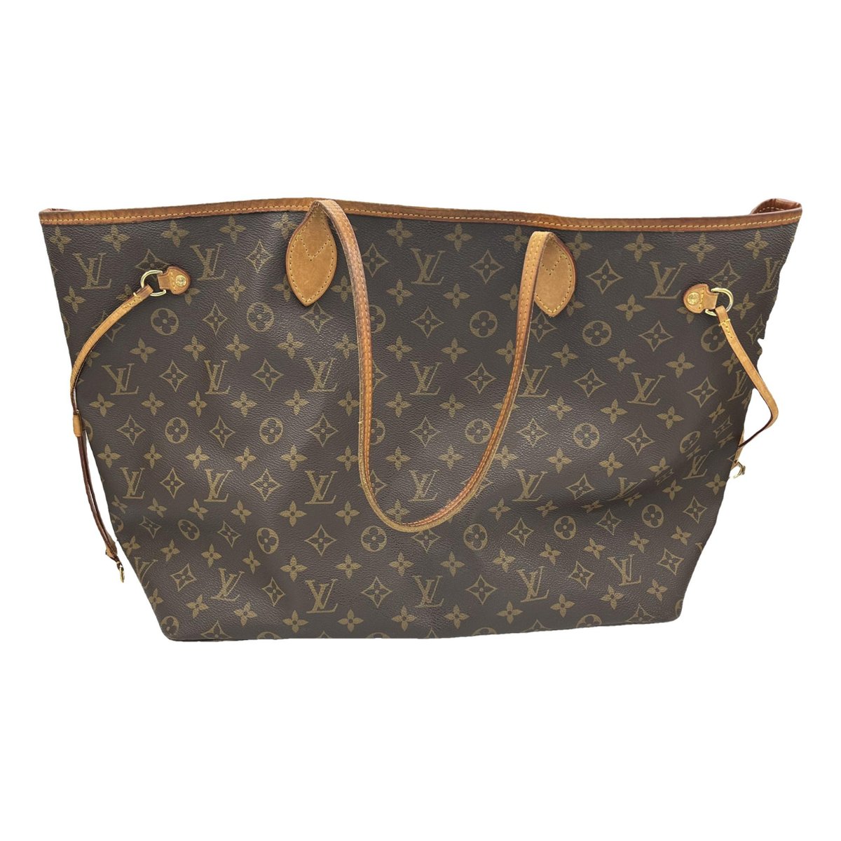 Neverfull leather tote