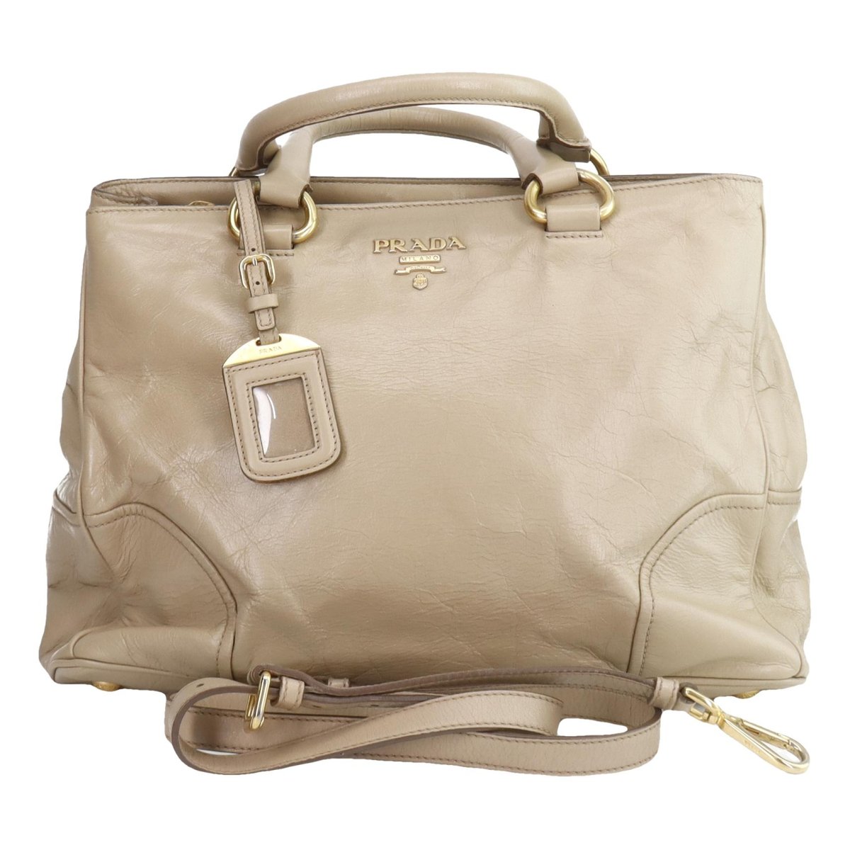 Monochrome leather crossbody bag