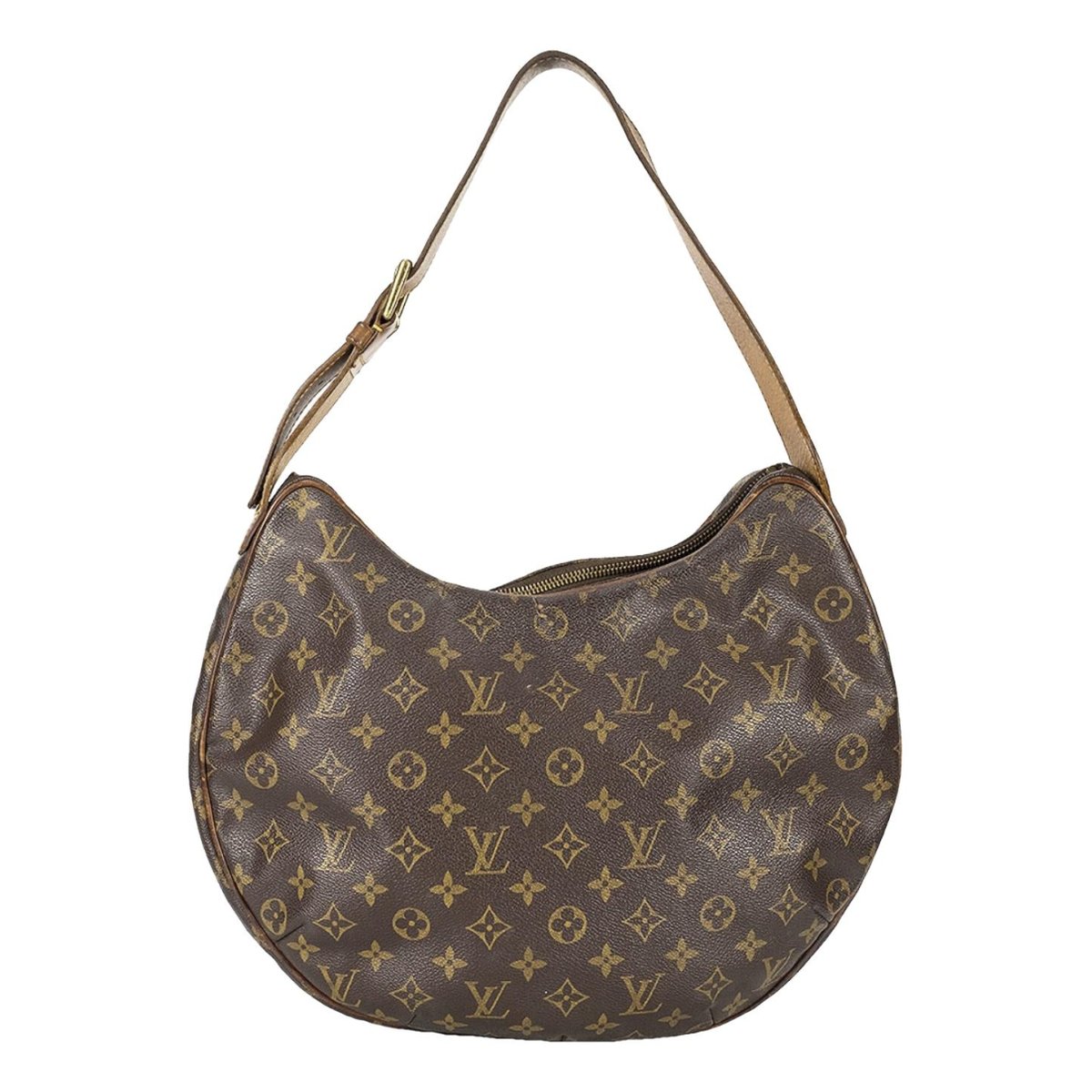 Croissant cloth handbag