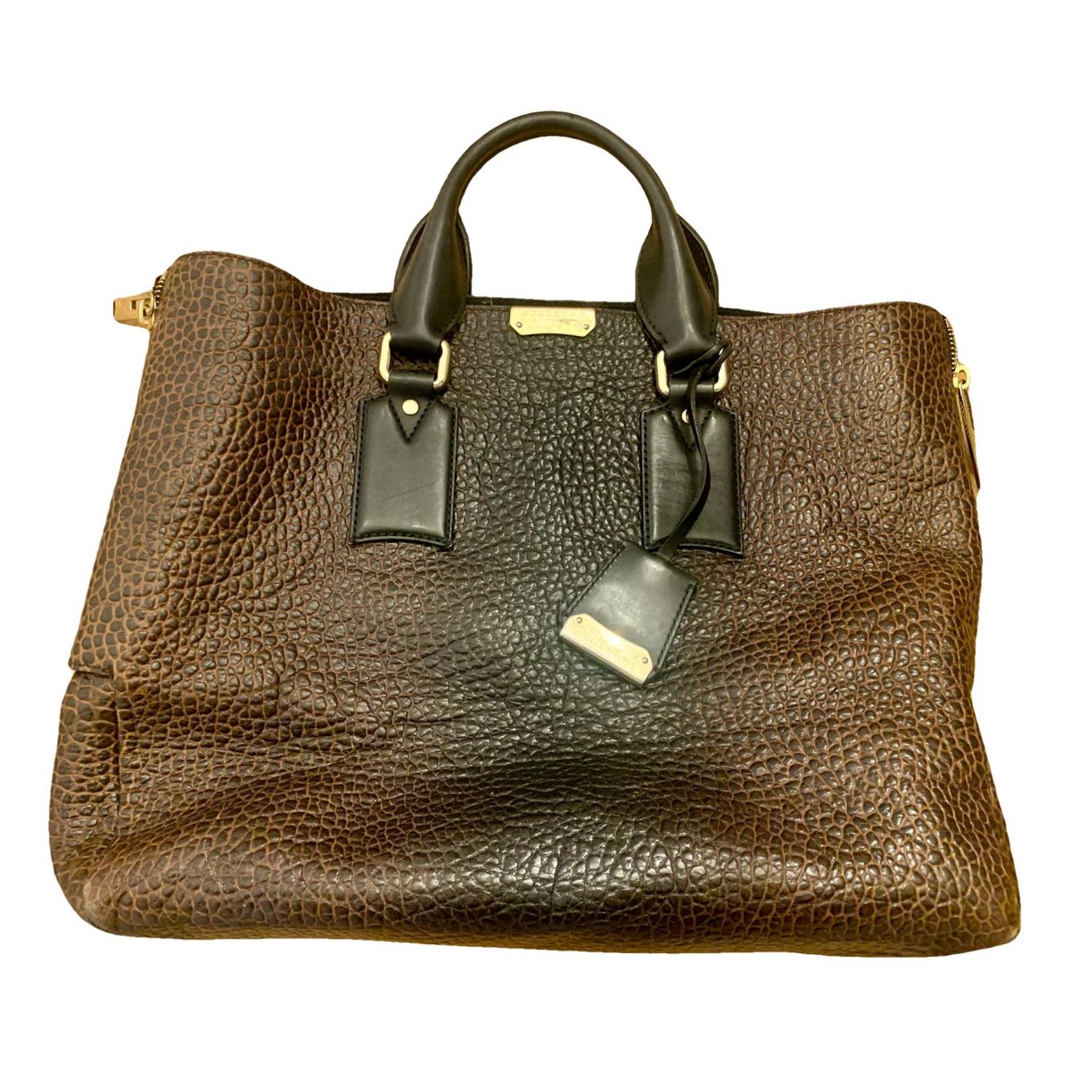 Woodbury leather tote
