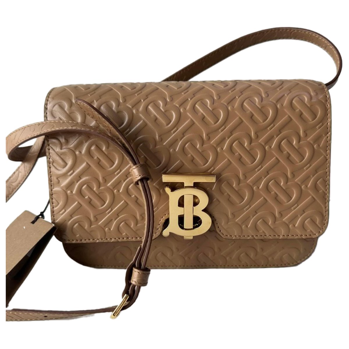 TB Bag Medium leather handbag