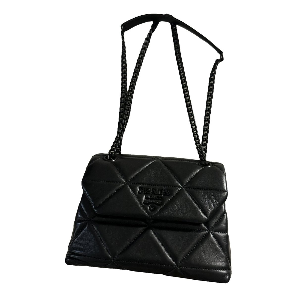 Spectrum leather handbag