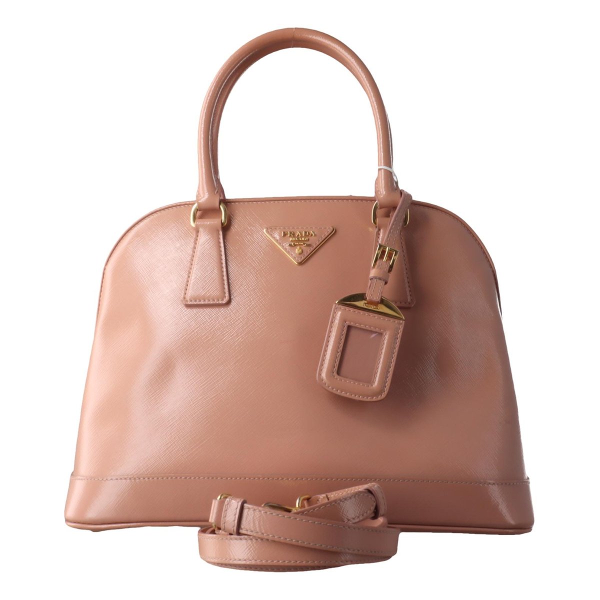 Promenade leather handbag