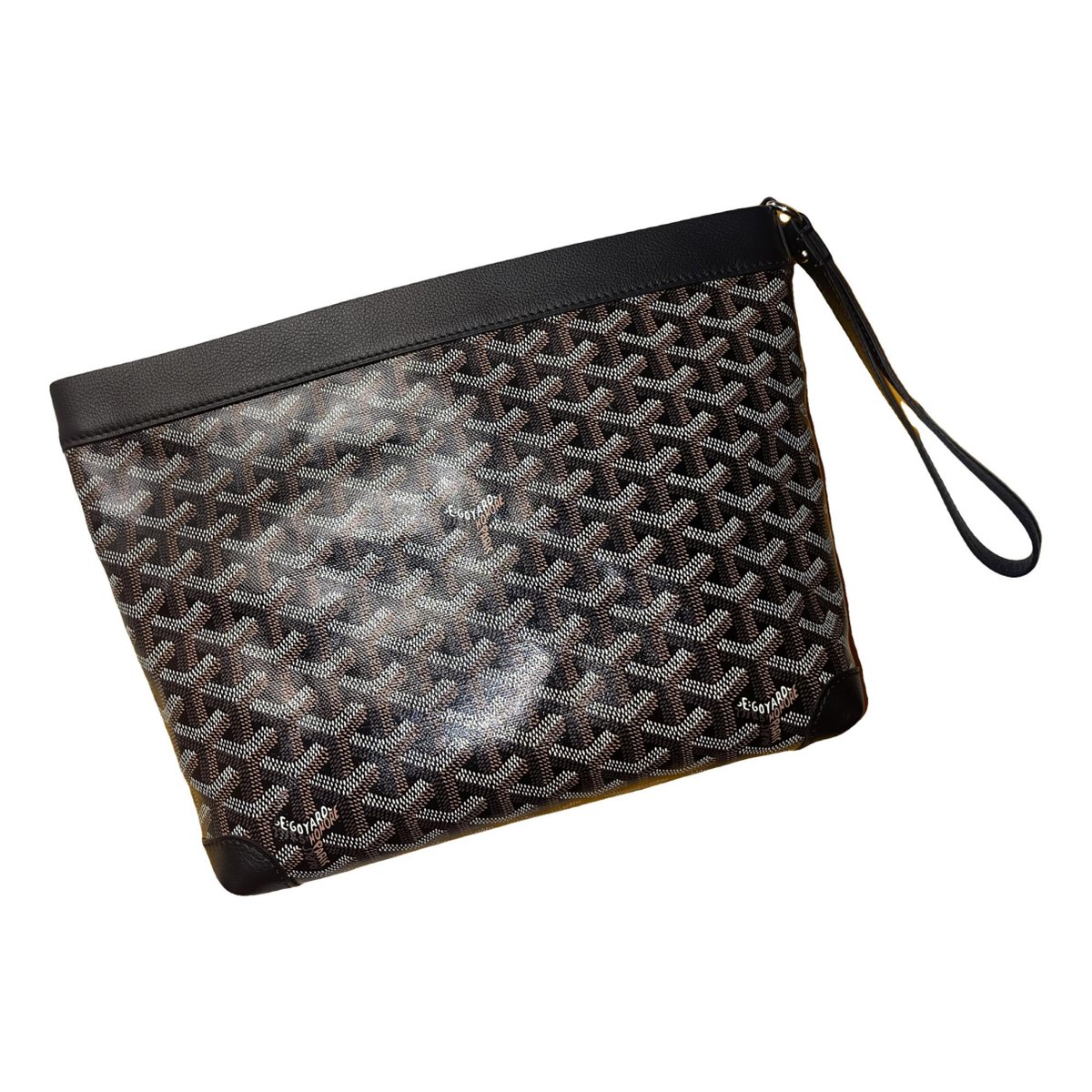 Jouvence cloth clutch bag
