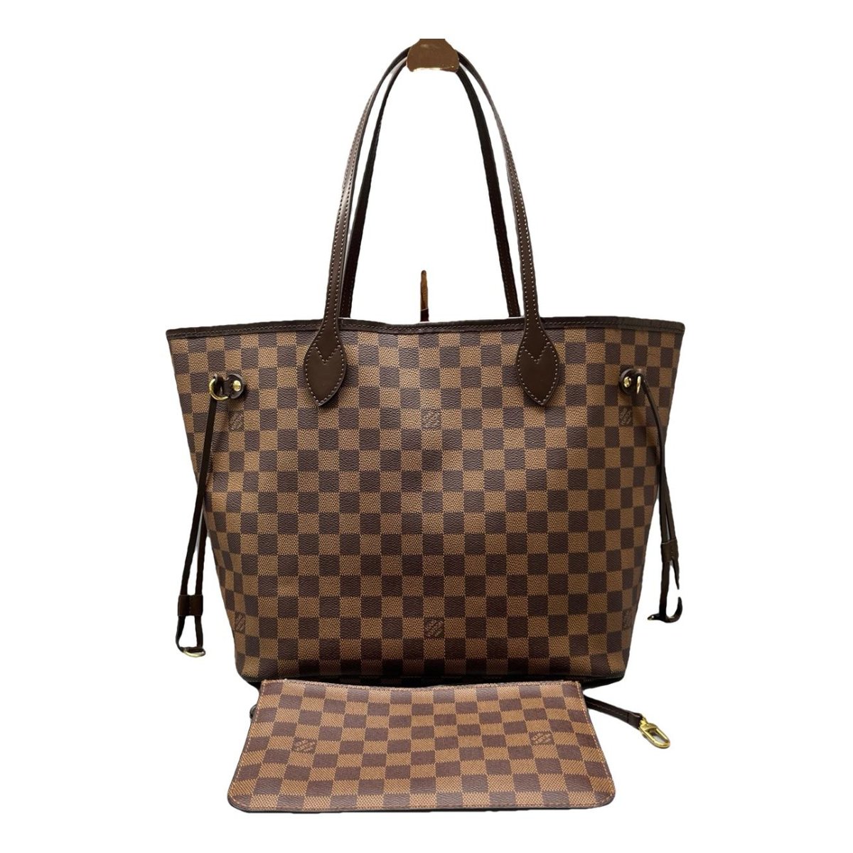 Neverfull leather tote